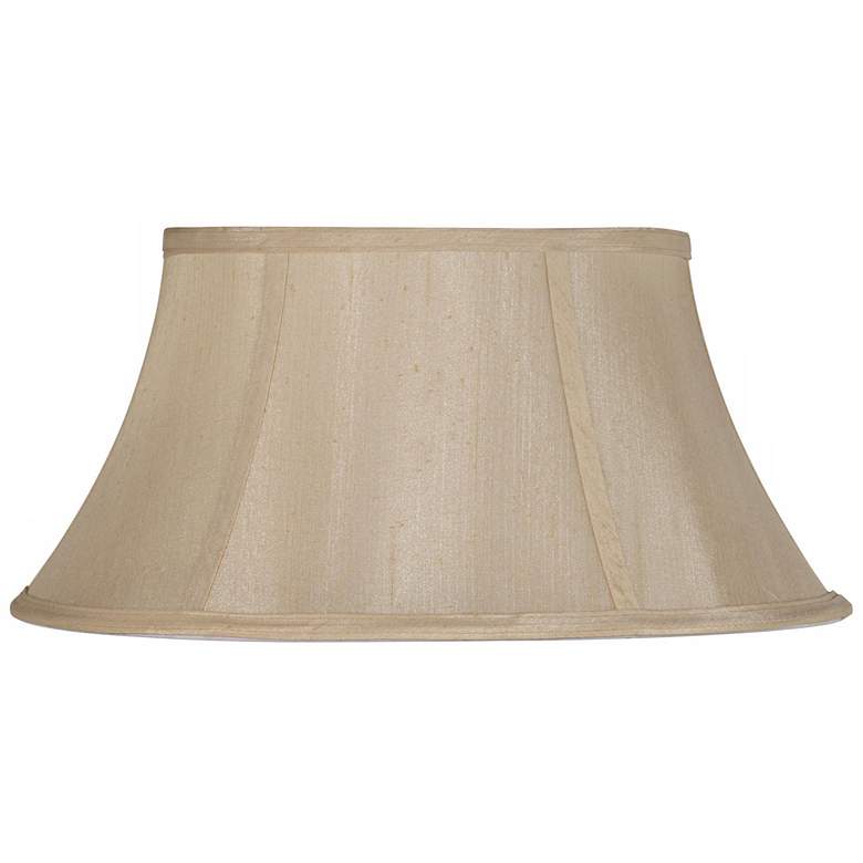 Image 1 Champagne Modified Drum Lamp Shade 13x20x10.75 (Spider)