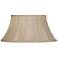 Champagne Modified Drum Lamp Shade 13x20x10.75 (Spider)