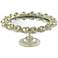 Champagne Rose Mirrored Cake Stand