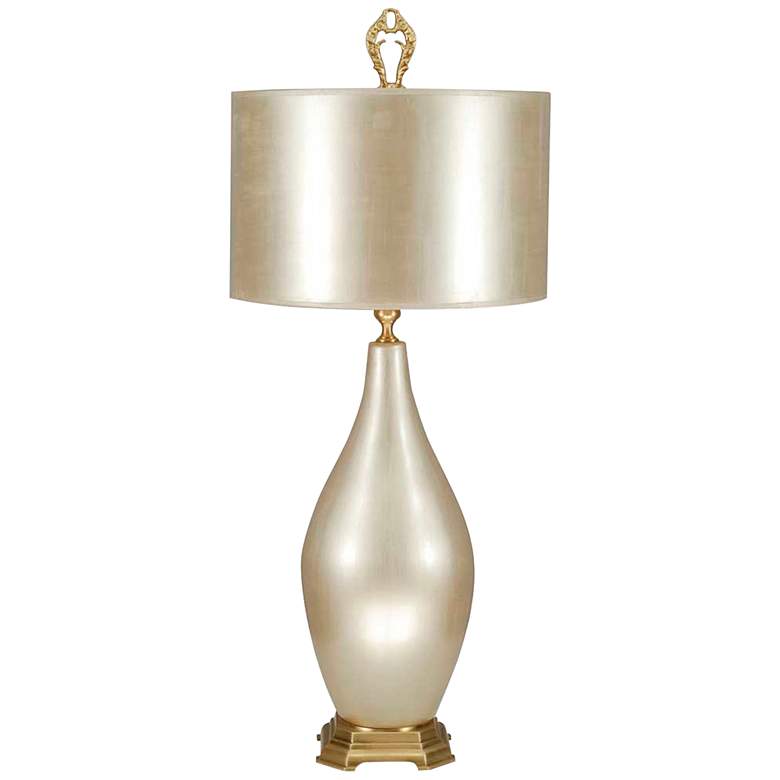Image 2 Champagne Shimmer 34 inch Ceramic Vase Table Lamp