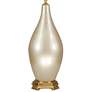 Champagne Shimmer 34" Ceramic Vase Table Lamp