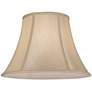 Champagne Softback Bell Lamp Shade 7.5x14x10.5 (Spider)