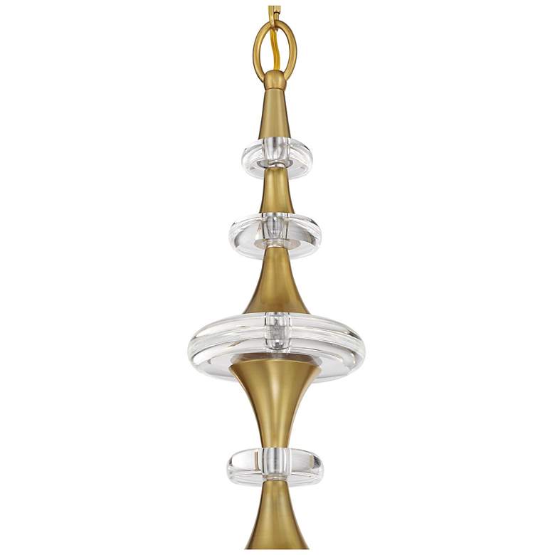 Image 6 Champlain 8-Light Chandelier in Warm Brass more views