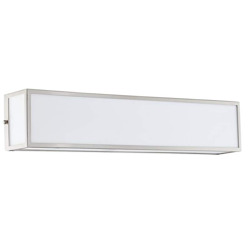 Chance 24 3/4&quot; Wide Frosted White Acrylic LED Bath Light