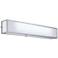 Chance 30" Wide Frosted White Acrylic LED Bath Light