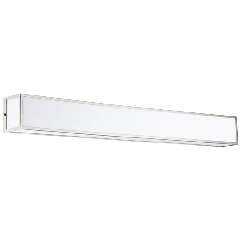 Image 1 Chance 48 3/4 inch Wide Frosted White Acrylic LED Bath Light