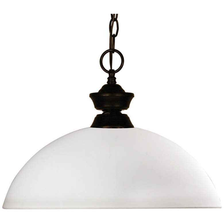 Image 1 Chance by Z-Lite Bronze 1 Light Pendant