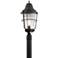 Chance Harbor 23 1/2" High Weathered Zinc Outdoor Post Light