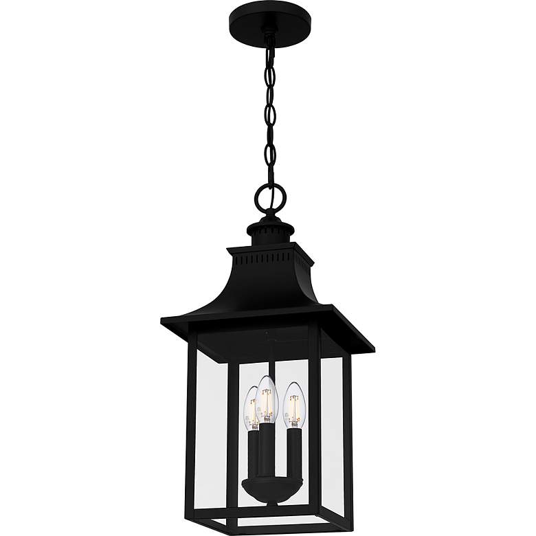 Image 4 Chancellor 20 3/4"High Black 3-Light Outdoor Hanging Light more views