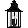 Chancellor 20 3/4"High Black 3-Light Outdoor Hanging Light