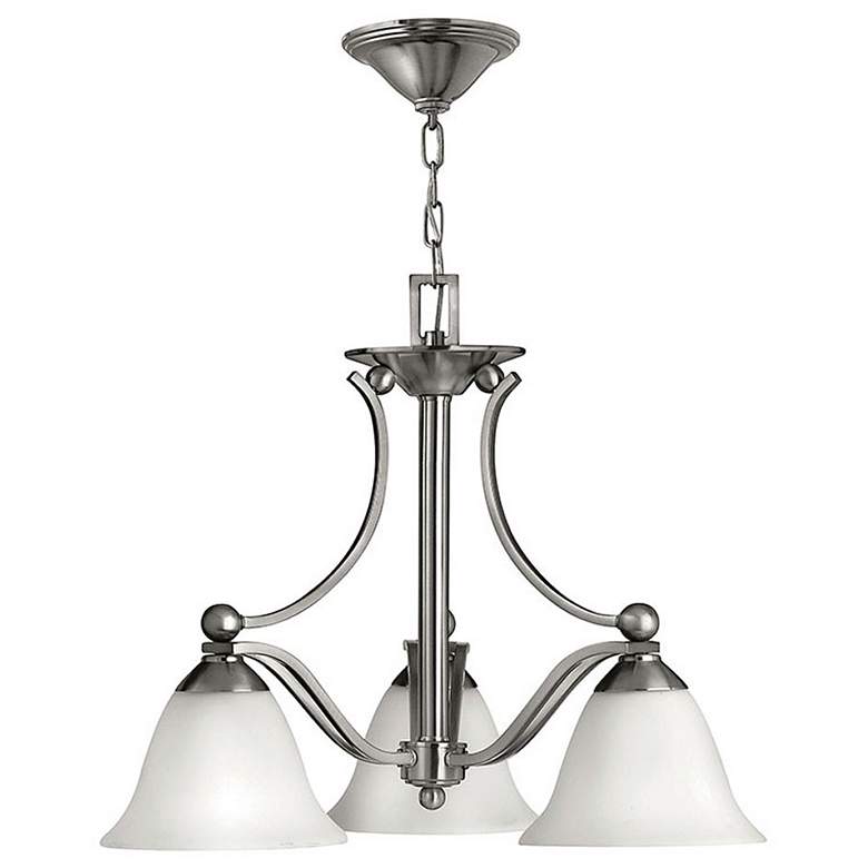 Image 1 Chandelier Bolla-Small Single Tier-Brushed Nickel
