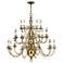 Chandelier Cambridge-Extra Large Three Tier-Burnished Brass