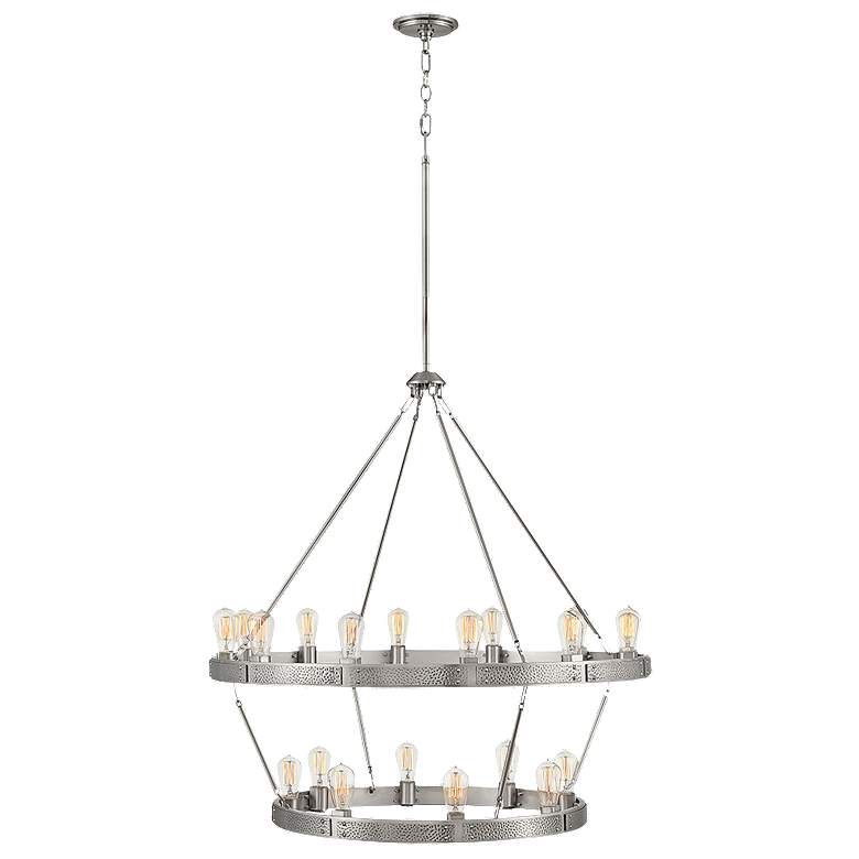 Image 1 Chandelier Everett-Large Multi Tier-Brushed Nickel