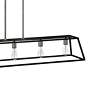 Thumbnail2 of Chandelier Fulton-Five Light Open Frame Linear-Aged Zinc more views