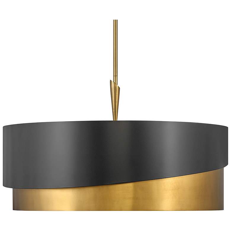 Image 4 Chandelier Gigi-Extra Large Drum-Heritage Brass more views