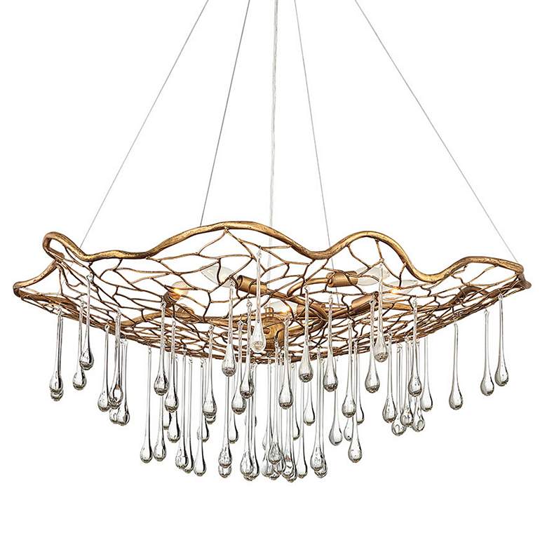Image 3 Chandelier Laguna-Large Single Tier-Burnished Gold more views