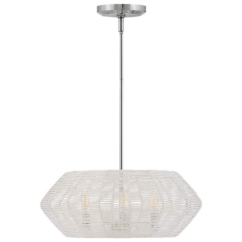 Image 1 Chandelier Luca-Small Convertible Drum-Polished Chrome