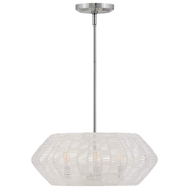 Image 2 Chandelier Luca-Small Convertible Drum-Polished Chrome more views