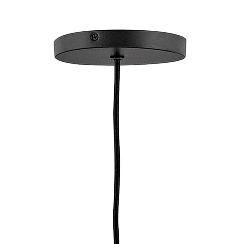 Image 4 Chandelier Skye-Small Pendant-Black With Cased Opal Glass more views