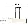 4_Chandelier Tress-Six Light Linear-Forged Iron more views