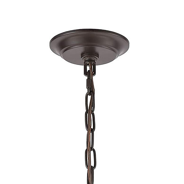 Image 6 Chandette 22 inch Wide 6-Light Chandelier - Oil Rubbed Bronze more views