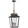 Chandler 21" High Oiled Bronze 4-Light Outdoor Hanging Light