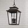 Chandler 21" High Oiled Bronze 4-Light Outdoor Hanging Light