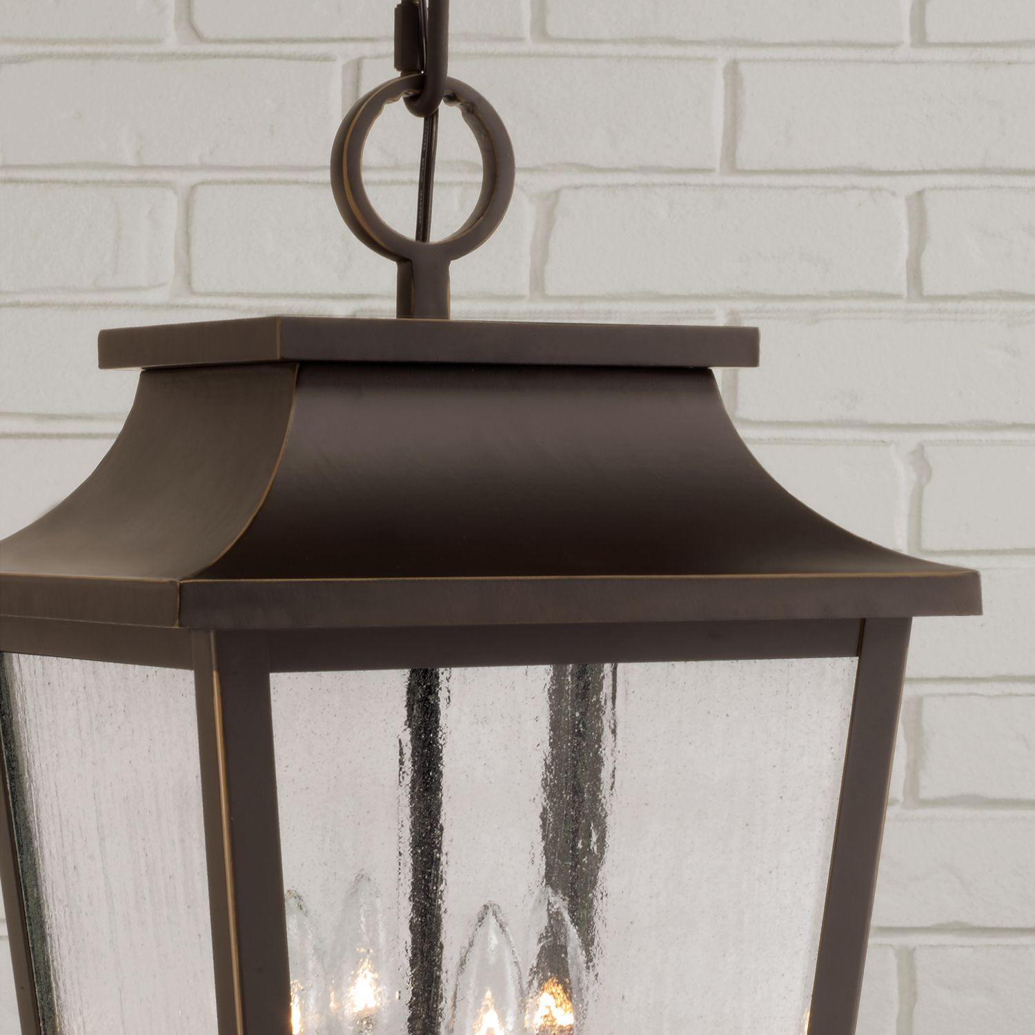 Image 3 Chandler 21" High Oiled Bronze 4-Light Outdoor Hanging Light more views