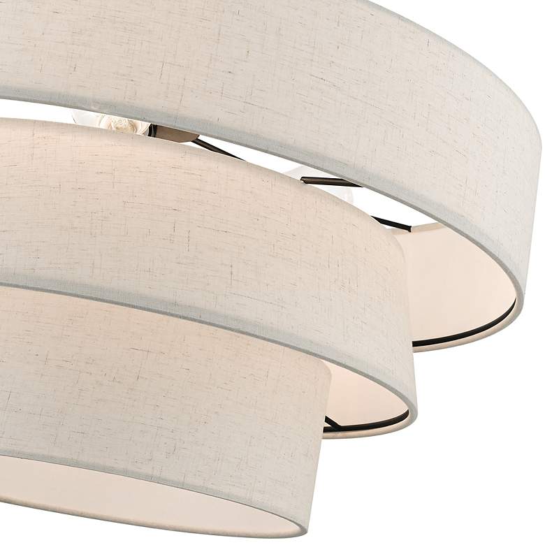 Image 4 Chandler 23" Wide English Bronze 3-Tier Chandelier more views