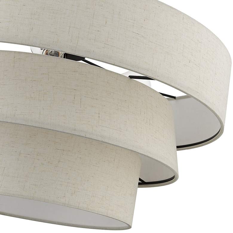 Image 5 Chandler 23" Wide English Bronze 3-Tier Chandelier more views