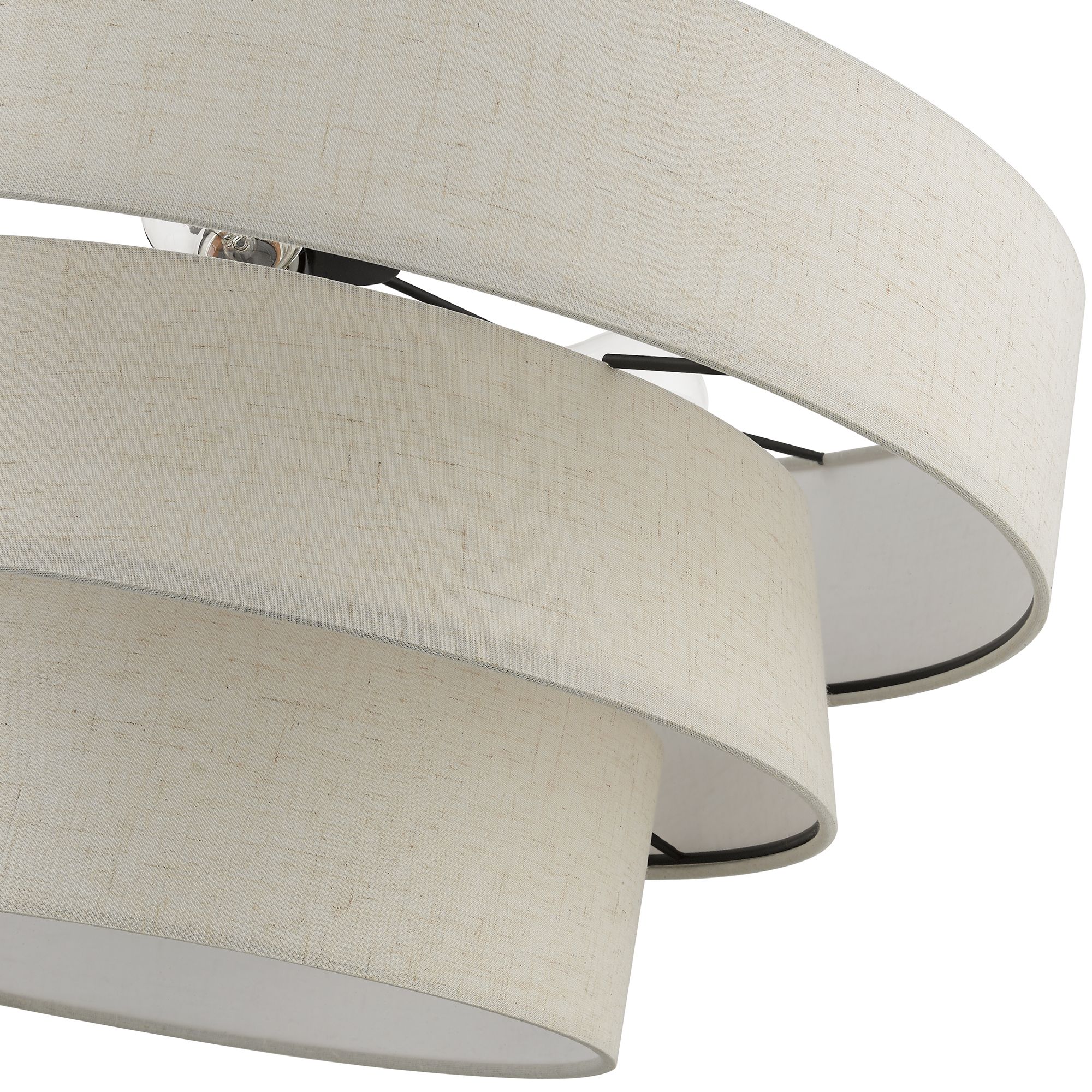 Chandler 23" Wide English Bronze 3-Tier Chandelier