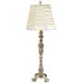 2_Chandler 31" High Traditional Cream Finish Buffet Table Lamp