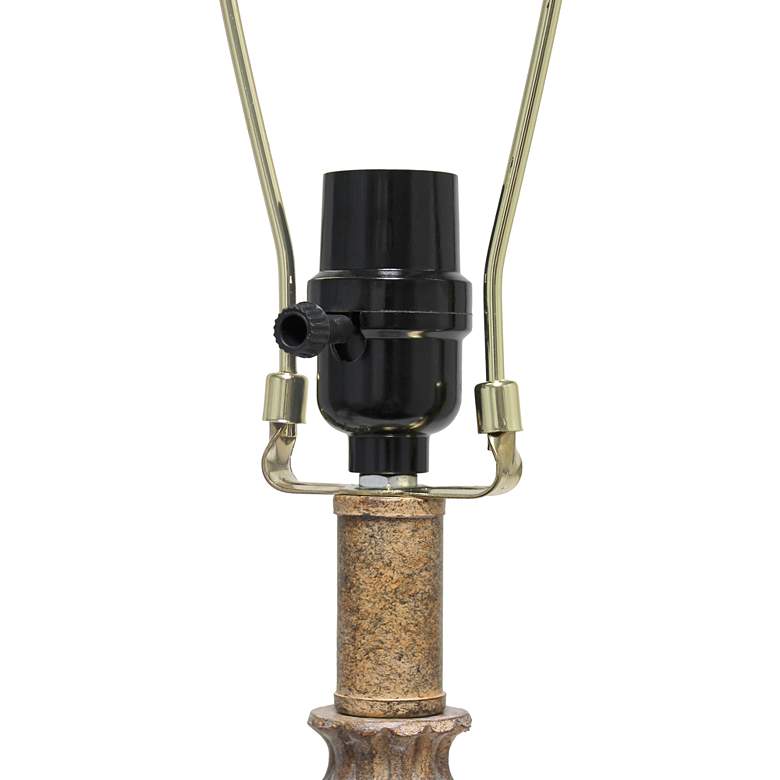 Image 5 Chandler 31" High Traditional Cream Finish Buffet Table Lamp more views