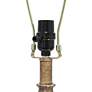 5_Chandler 31" High Traditional Cream Finish Buffet Table Lamp more views