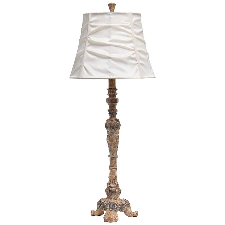 Image 6 Chandler 31" High Traditional Cream Finish Buffet Table Lamp more views