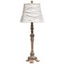 6_Chandler 31" High Traditional Cream Finish Buffet Table Lamp more views