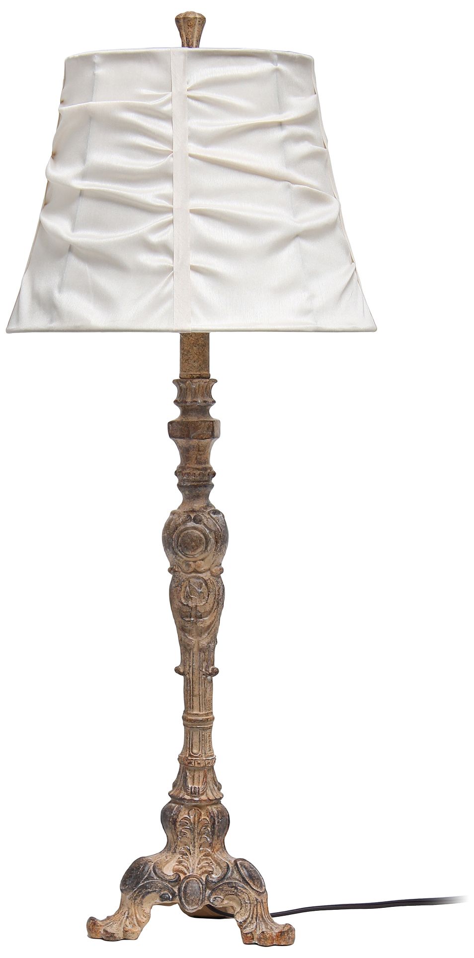 Chandler 31" High Traditional Cream Finish Buffet Table Lamp