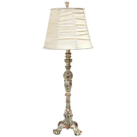 Chandler Cream Buffet Table Lamp - #35W29 | Lamps Plus