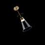 4_Chandra 13.75"H x 7.88"W 1-Light Mini Pendant in Aged Brass more views