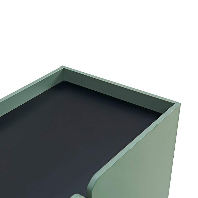 Image 4 Chandra 60" Wide Sage Green Wood 4-Door Buffet more views