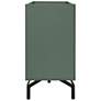 7_Chandra 60" Wide Sage Green Wood 4-Door Buffet more views