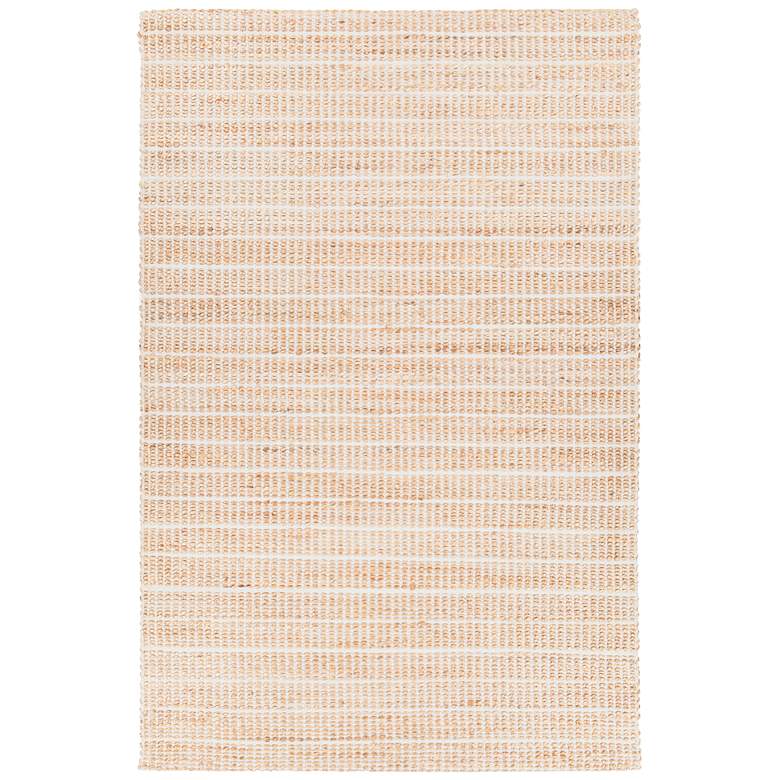 Image 1 Chandra Abacus 5&#39;x7&#39;6 inch Silver Hand-Woven Area Rug