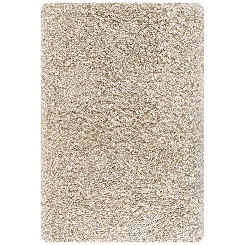 Image 1 Chandra Ambiance AMB4200 5'x7'6" Ivory Shag Area Rug