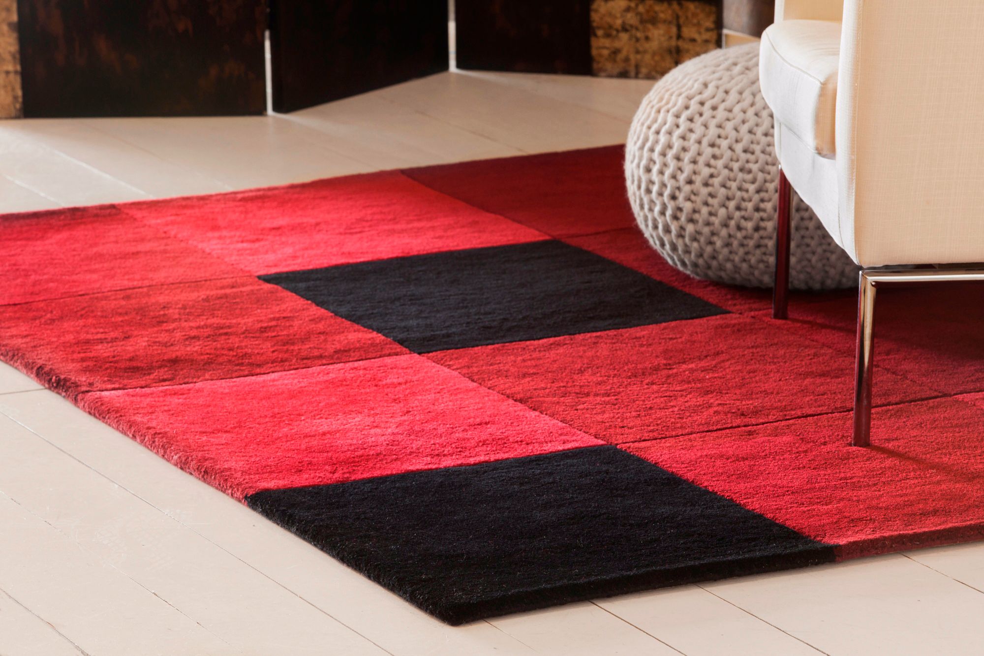 Red and black 2024 area rugs