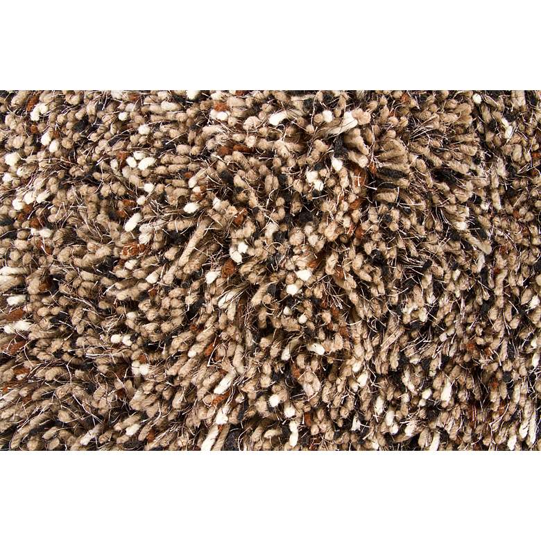 Image 3 Chandra Estilo EST18501 5'x7'6" Brown Shag Rug more views