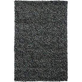 Image1 of Chandra Gems GEM9601 5'x7'6" Gray and Blue Shag Rug