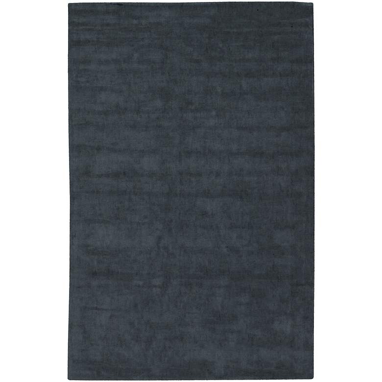 Image 1 Chandra Gloria GLO18600 5'x7'6" Charcoal Viscose Area Rug