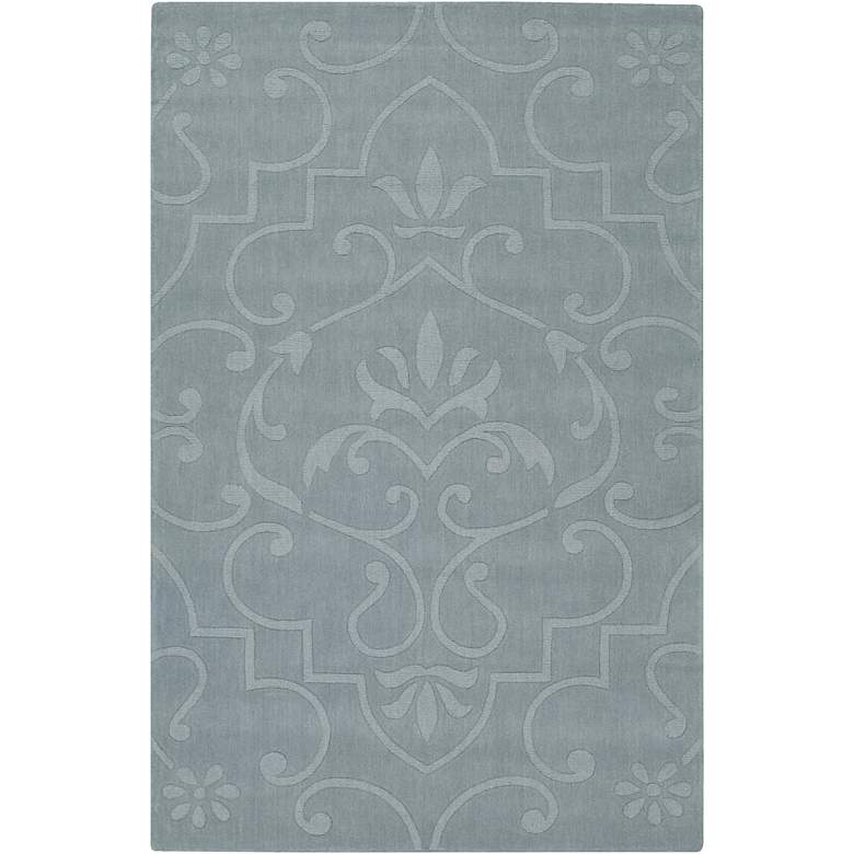 Image 1 Chandra Jaipur JAI18903 5'x7' Blue Area Rug