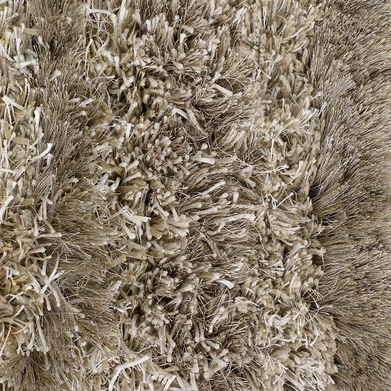 Image 3 Chandra Kapaa KAP15500 5&#39;x7&#39;6 inch Taupe Shag Rug more views