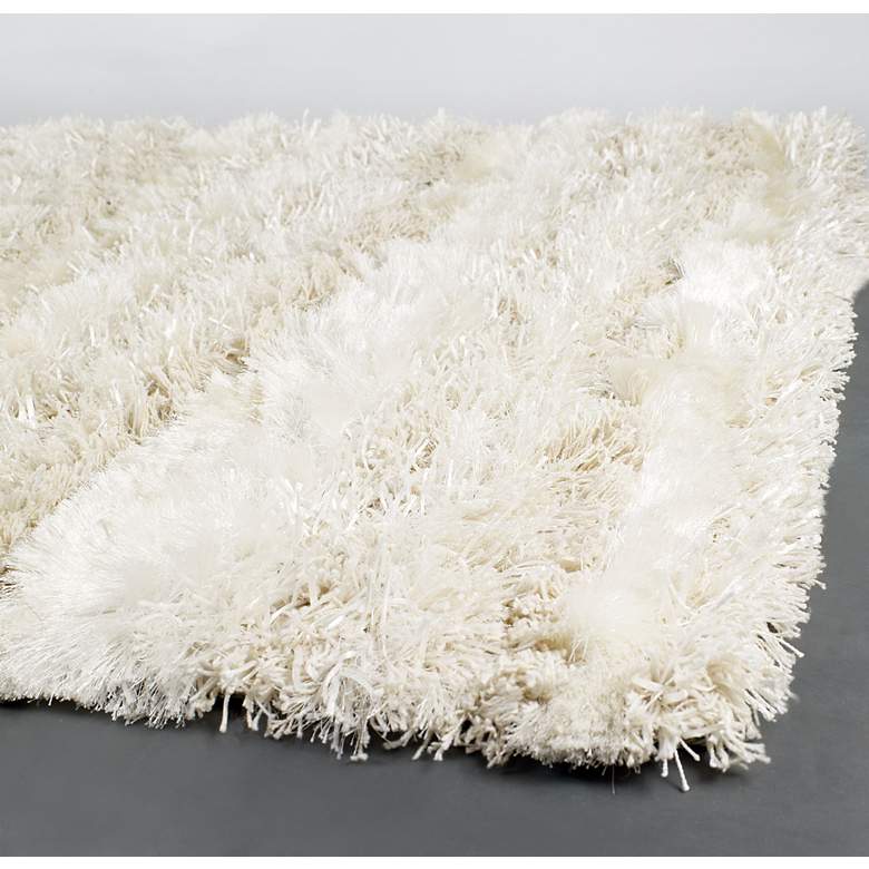 Image 2 Chandra Kapaa KAP15501 5'x7'6" Cream Shag Rug more views